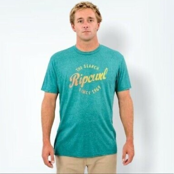 RIP CURL NWT MEN'S TOM-TOM MOCKTWIST Tee Size Medium - Picture 6 of 6